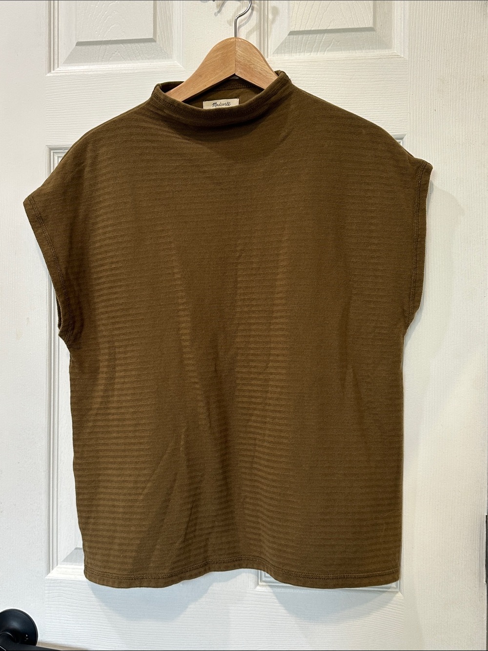 Madewell textured blouse